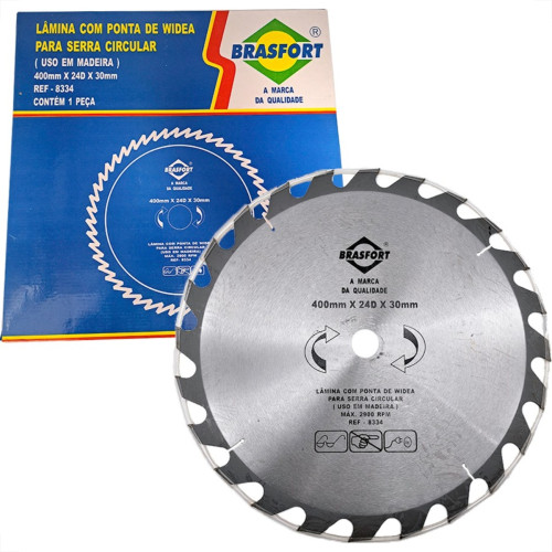 Serra Circular Widea Brasfort/Premium 400Mm X 24 Dentes X30Mm Serra Circular Widea Brasfort/Premium 400Mm X 24 Dentes X30Mm