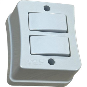 Sistema Box Flp Viena 2 Paralelos Branco - 1420554
