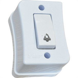 Sistema Box Flp Viena Pulsador 1 Tecla Campainha - 1420560