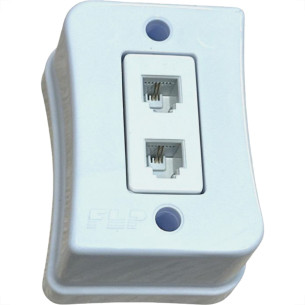 Sistema Box Flp Viena 1 Tomada Telefone Rj11 - 1421310
