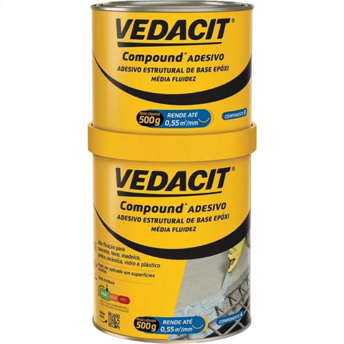 Otto Vedacit Compound Adesio Tix - A + B (500G+500G)