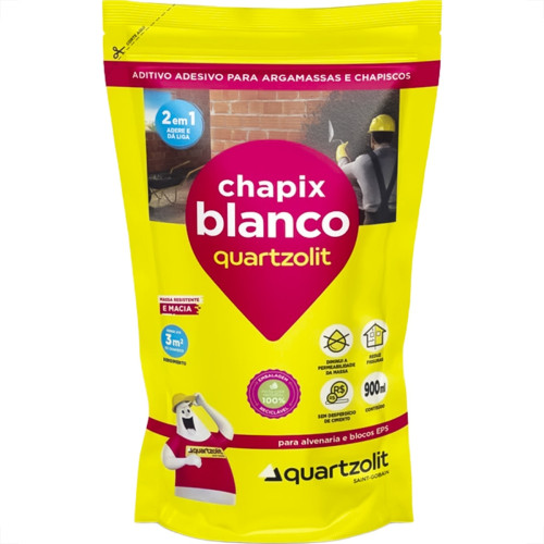 Impermeabilizante Quartzolit Chapix Blanco - 900Ml Sache