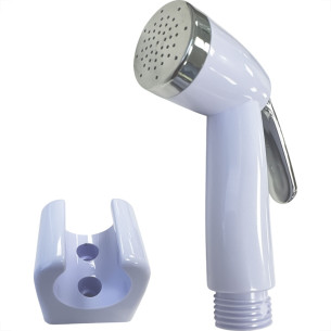 Gatilho Para Ducha Higienica Alpha Abs Branco/Cromado
