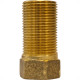 Aumento De Latao Amarelo 1/2'' Longo Alpha - Kit C/6 Pecas