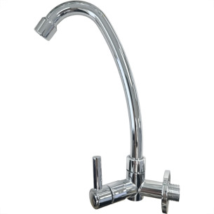Torneira Bica Movel Pia Parede Metal Alpha 1/4V. 1168 - C-72 Light