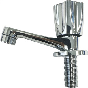 Torneira Lavatorio Metal Cromada Alpha 1194 - C-50 1/4V. Light Luxo