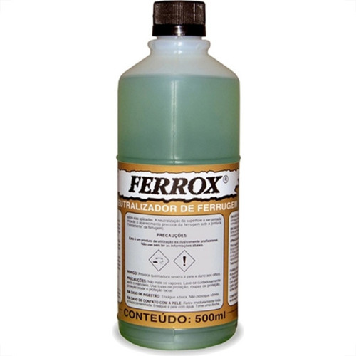 Removedor De Ferrugem Ferrox Anticorrosivo 500Ml Removedor De Ferrugem Ferrox Anticorrosivo 500Ml
