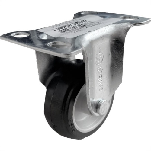 Rodizio Rodiline Base Fixa 412 Np-4'' Preto Rodizio Rodiline Base Fixa 412 Np-4'' Preto