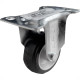 Rodizio Rodiline Base Fixa 412 Np-4'' Preto Rodizio Rodiline Base Fixa 412 Np-4'' Preto