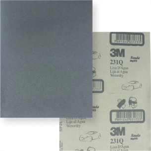 Lixa D`Agua 3M 360 - Kit C/50 Pecas