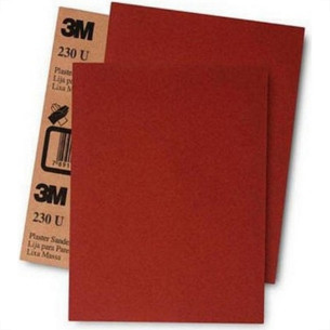 Lixa Massa/Madeira 3M 220 - Kit C/50 Pecas
