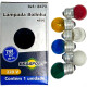 Lampada Bolinha Brasfort 7Wx220V. Sortida - Kit C/25 Pecas