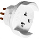 Pino Adaptador Ilumi Universal 2 Polos+Terra 10A. Branco - 1211Pct - Kit C/10 Pecas Pino Adaptador Ilumi Universal 2 Polos+Terra 10A. Branco - 1211Pct - Kit C/10 Pecas