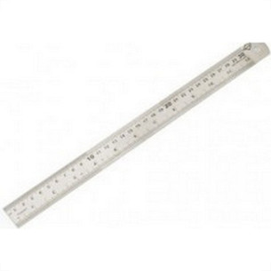 Regua Aco Inox Brasfort 100Cm