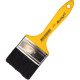 Pincel Trincha Pintura Roma Preta Ref.304 Tam.G 3'' Cabo Amarelo - Kit C/12 Pecas Pincel Trincha Pintura Roma Preta Ref.304 Tam.G 3'' Cabo Amarelo - Kit C/12 Pecas