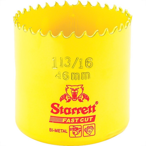 Serra Copo Starrett Aco Rapido 46Mm - H1136 Serra Copo Starrett Aco Rapido 46Mm - H1136