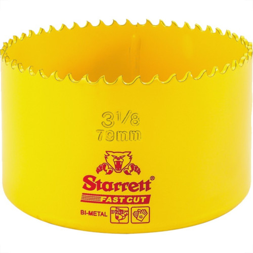 Serra Copo Starrett Aco Rapido 79Mm - H0318 Serra Copo Starrett Aco Rapido 79Mm - H0318