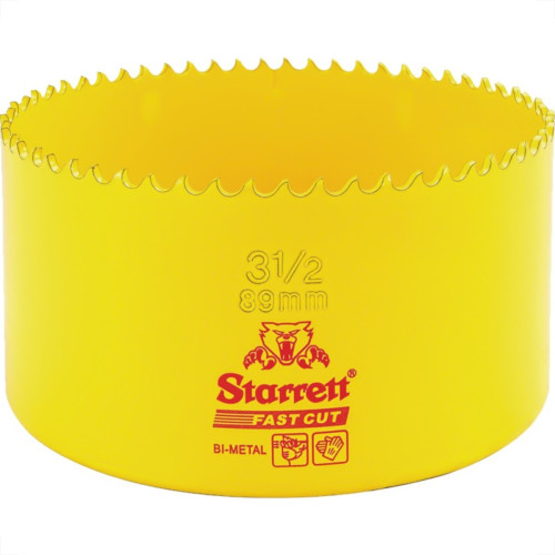 Serra Copo Starrett Aco Rapido 89Mm - H0312 Serra Copo Starrett Aco Rapido 89Mm - H0312
