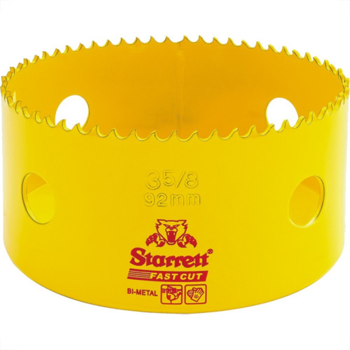 Serra Copo Starrett Aco Rapido 92Mm - H0358 Serra Copo Starrett Aco Rapido 92Mm - H0358