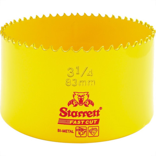 Serra Copo Starrett Aco Rapido 83Mm - H0314 Serra Copo Starrett Aco Rapido 83Mm - H0314