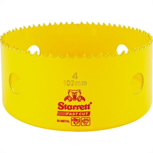 Serra Copo Starrett Aco Rapido 102Mm - Ho400 Serra Copo Starrett Aco Rapido 102Mm - Ho400
