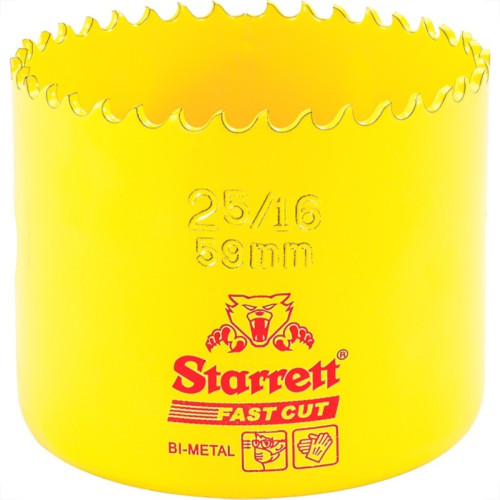 Serra Copo Starrett Aco Rapido 59Mm - H0256 Serra Copo Starrett Aco Rapido 59Mm - H0256