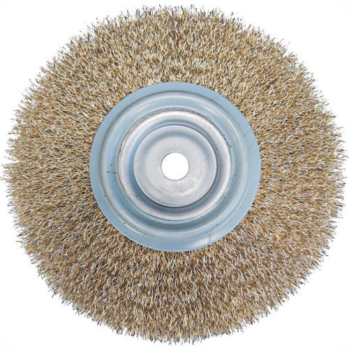 Escova De Aco Circular Mil Kits Aco Latonado 6'' X 1''X5/8'' - Cm44