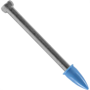 Pino Para Chumbador. Fixador Liso 1/4''X38 Pacote Com 100 Pecas