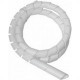 Organizador De Fios Overtime Japones 10Mm 3/8''X1M Branco Organizador De Fios Overtime Japones 10Mm 3/8''X1M Branco