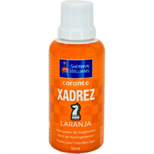 Corante Para Tinta Xadrez Laranja (50Ml) . / Kit C/ 12 Peca