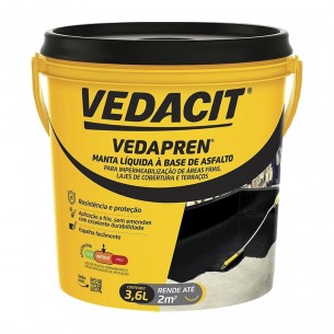 Otto Vedacit Vedapren Preto 3,6L