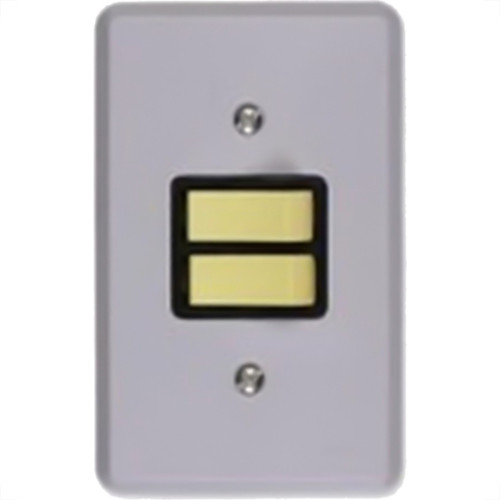 Conjunto Ilumi Cinza Com Placa 2 Simples - 1318 Conjunto Ilumi Cinza Com Placa 2 Simples - 1318