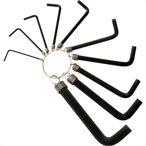 Chave Allen Jogo Brasfort 1/16'' X3/8'' Com 10 Pecas - 8288 Chave Allen Jogo Brasfort 1/16'' X3/8'' Com 10 Pecas - 8288