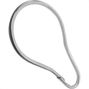 Gancho Para Cortina Tipo Pera Sao Raphael Zincado 1,8 X25Mm Gancho Para Cortina Tipo Pera Sao Raphael Zincado 1,8 X25Mm