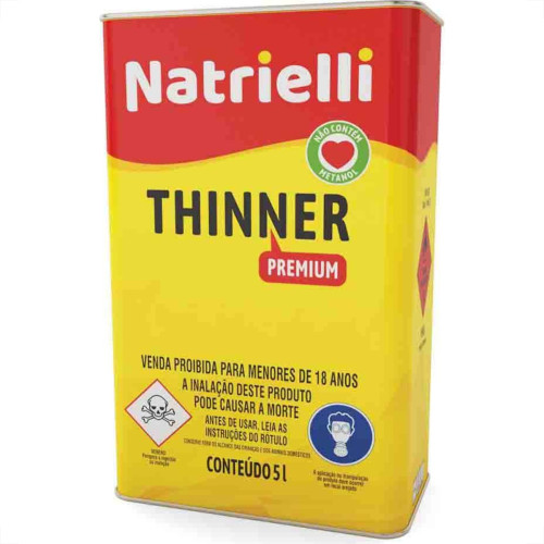 Thinner Natrielli 8100 - 5 Litros Thinner Natrielli 8100 - 5 Litros