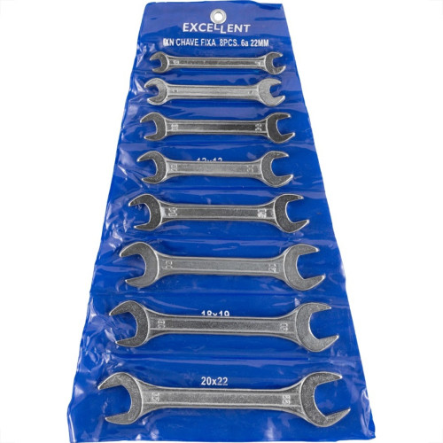 Chave Fixa Jogo Eda Excellent Com 8 Pecas 6 A 22Mm- 1Xn