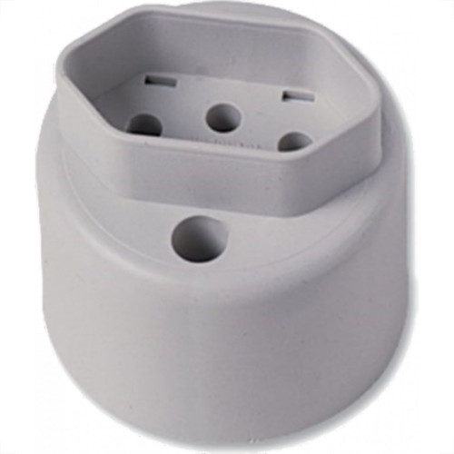 Tomada Externa Ilumi 2P+T. 10A Pequena 17500 - Kit C/10 Pecas Tomada Externa Ilumi 2P+T. 10A Pequena 17500 - Kit C/10 Pecas