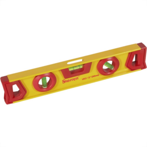 Nivel Aluminio Starrett Profissional 3 Bolhas 30Cm