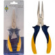 Alicate Bico Meia Cana Brasfort 6'' Profissional Niquelado - 8792 Alicate Bico Meia Cana Brasfort 6'' Profissional Niquelado - 8792