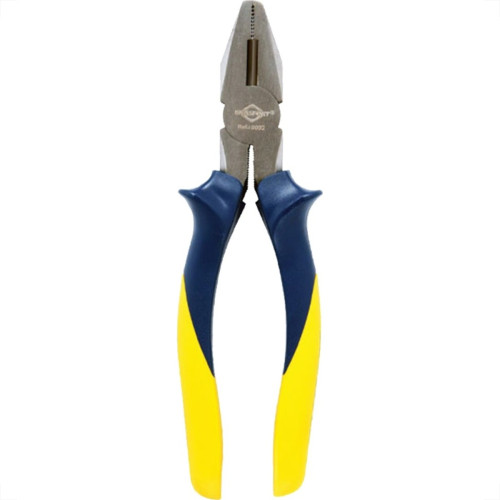 Alicate Universal Brasfort Profissional Pvc 8'' Niquelado - 8794 Alicate Universal Brasfort Profissional Pvc 8'' Niquelado - 8794