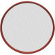 Peneira Cal Aro Plastico Vermelho 55 - Kit C/6 Pecas