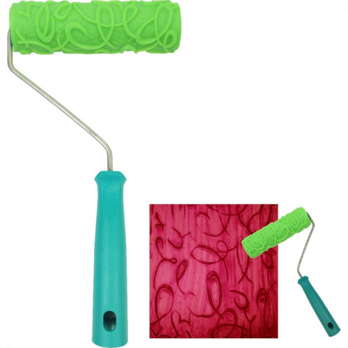 Rolo Para Textura Compel 16Cm Emborrachado Fiore Rolo Para Textura Compel 16Cm Emborrachado Fiore
