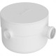 Caixa De Gordura Sifonada Tigre 250X172X50Mm Redonda Branca