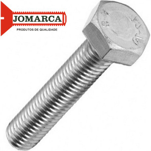 Parafuso Sextavado Zincado Jomarca (01) 3/16'' X 1/2'' - Kit C/2 Centos