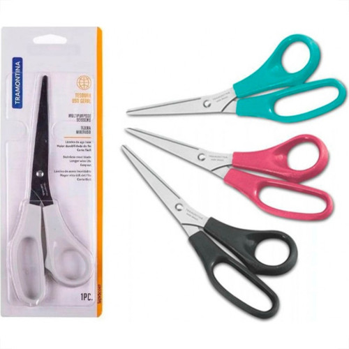 Tesoura Uso Geral Tramontina 7''Color 25950/147 Tesoura Uso Geral Tramontina 7''Color 25950/147