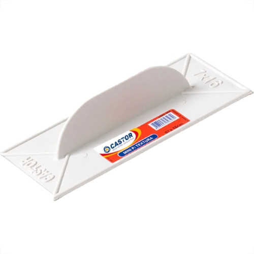 Desempenadeira Pvc Castor Grafiato 7 X 16Cm - 323