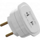 Pino Adaptador Daneva Universal 2 Polos 10A. Branco 1658 - Kit C/12 Pecas Pino Adaptador Daneva Universal 2 Polos 10A. Branco 1658 - Kit C/12 Pecas