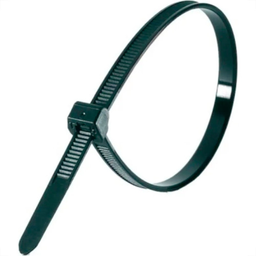 Abracadeira Nylon Brasfort Preta 2,5Mmx100Mm Com 100 Pecas - 8852 Abracadeira Nylon Brasfort Preta 2,5Mmx100Mm Com 100 Pecas - 8852