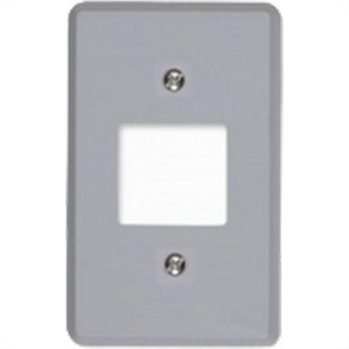 Placa Conjunto Ilumi Cinza 4X2 - 2 Interruptores - 1350 - Kit C/10 Pecas Placa Conjunto Ilumi Cinza 4X2 - 2 Interruptores - 1350 - Kit C/10 Pecas