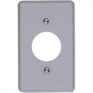 Placa Conjunto Ilumi Cinza 4X2 - Tomada Redonda 1348